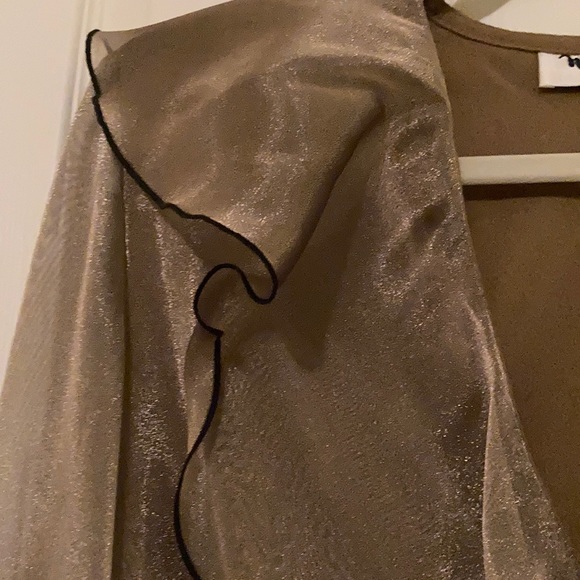 Organza peplum top - Picture 4 of 5